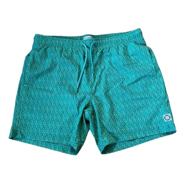 New Public Beach Swim Shorts Size Large - Picture 1 of 12